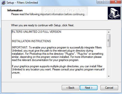 Filters Unlimited 2.0 for Photoshop (All). 64 bit